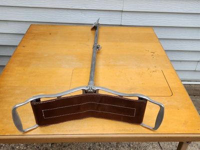 Vintage Nadeau Sportsman Fishing Seat, Portable Folding Camp stool, excel cond