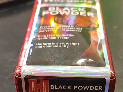 New Box of Hornady 45cal .457 Lead Balls 0gr #6080