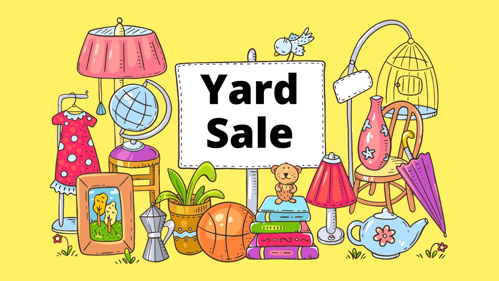 8am YARD SALE - multiple neighbors