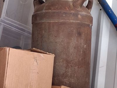Vintage milk can