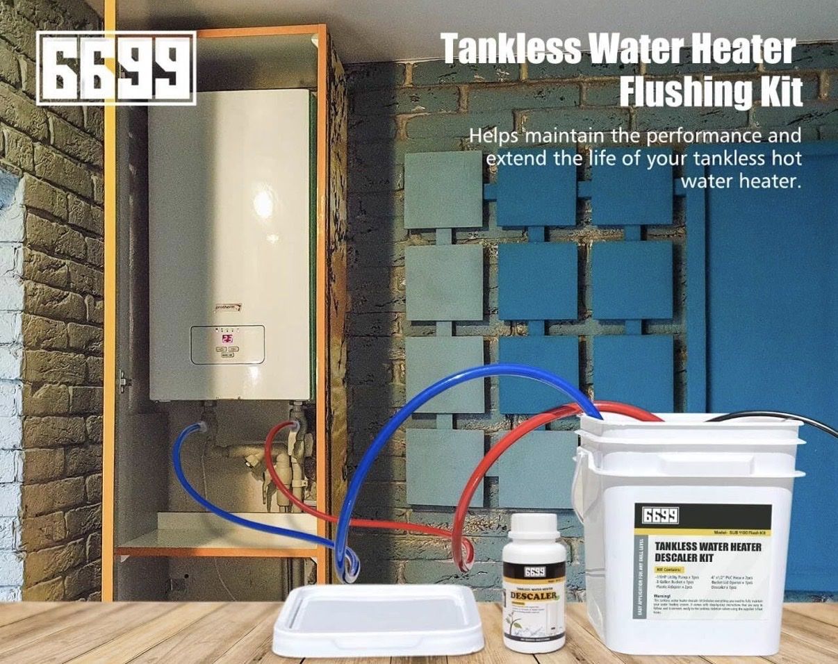 Tankless Hot Water Heater Flush Kit (new)