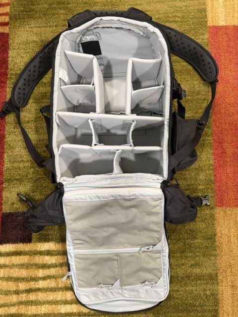 Lowepro Pro Tactical 450 AW camera backpack.