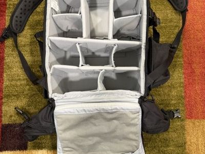 Lowepro Pro Tactical 450 AW camera backpack.