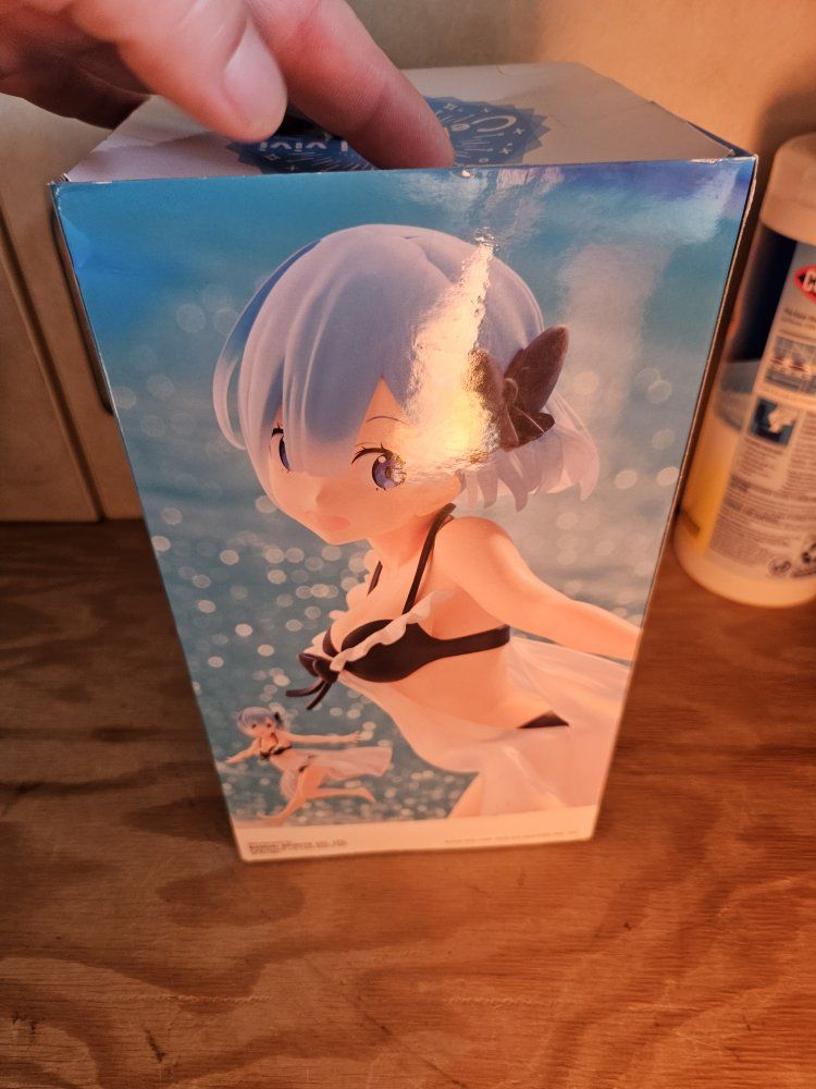 Banpresto Re:Zero Celestial Vivi Rem Swimsuit Anime Figure in Box