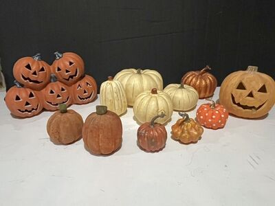 Fake Pumpkins $10.00 Each
