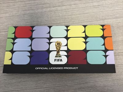 FIFA World Cup 2026 €0 Euro Souvenir Note Official Licensed Collectible UNC