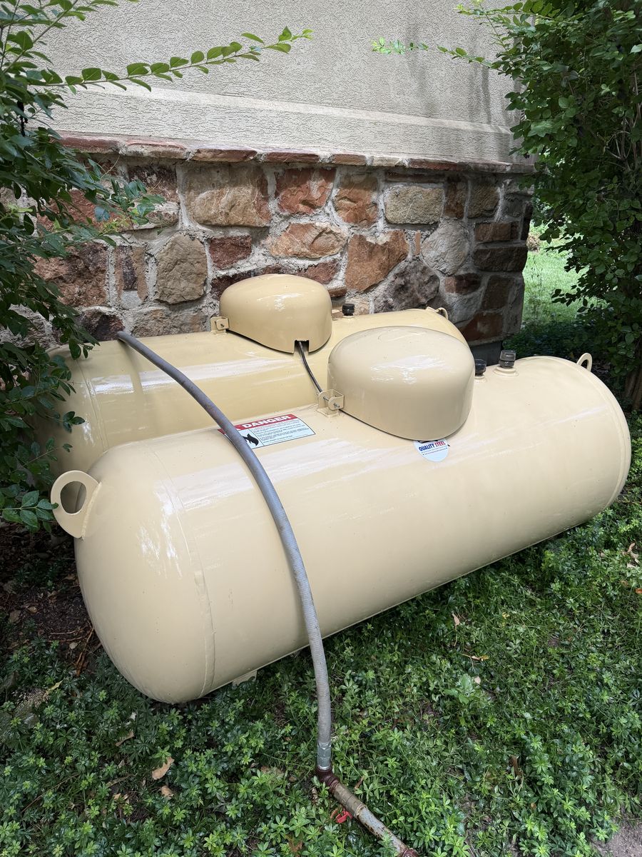 120 Gal.  Propane Tanks - Quality Steel 