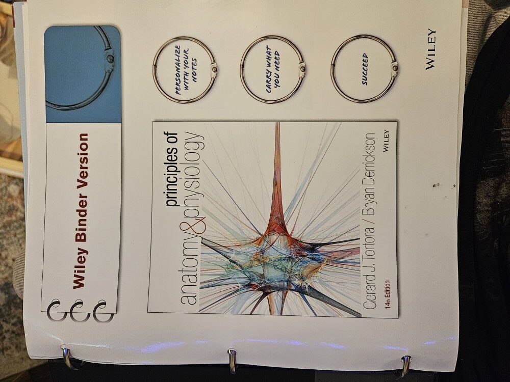 Anatomy and Physiology textbook