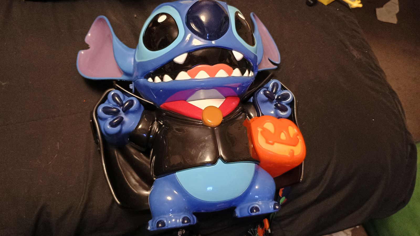 Disney Parks Stitch Vampire Dracula Halloween Popcorn Bucket