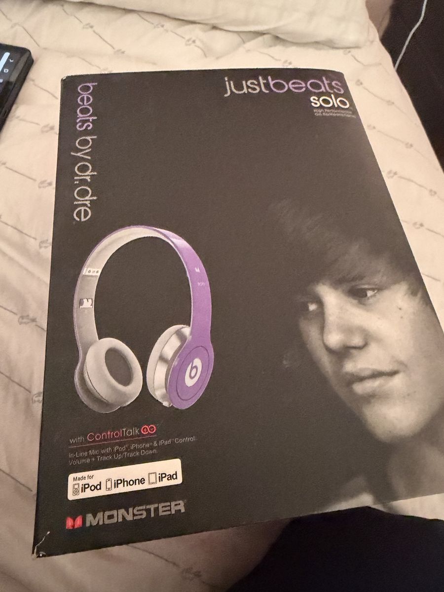 Beats by Dre solo Justin Bieber edition