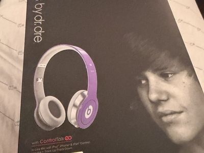 Beats by Dre solo Justin Bieber edition