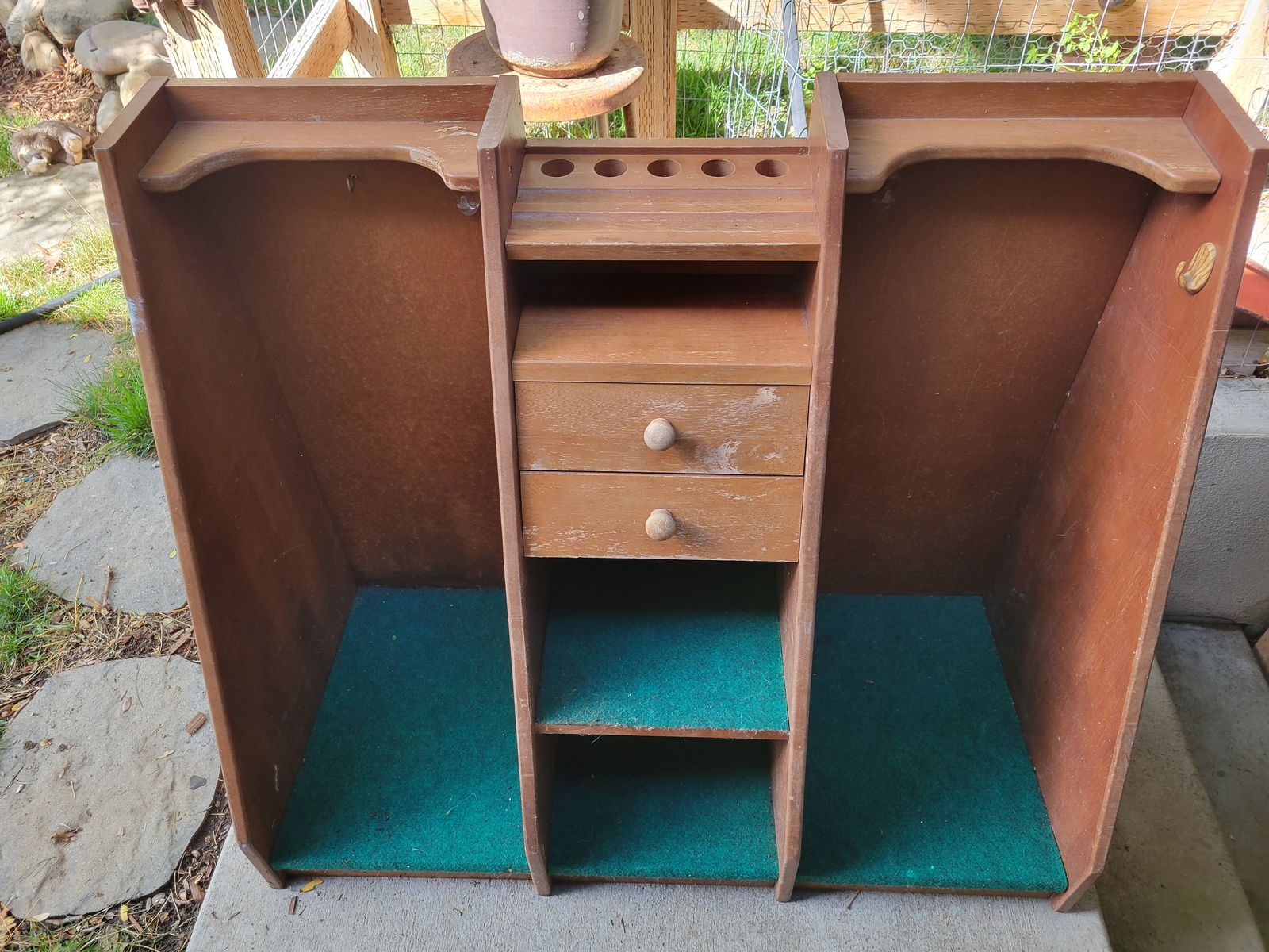 Vintage Golf Bag Storage Caddy