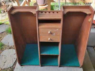 Vintage Golf Bag Storage Caddy