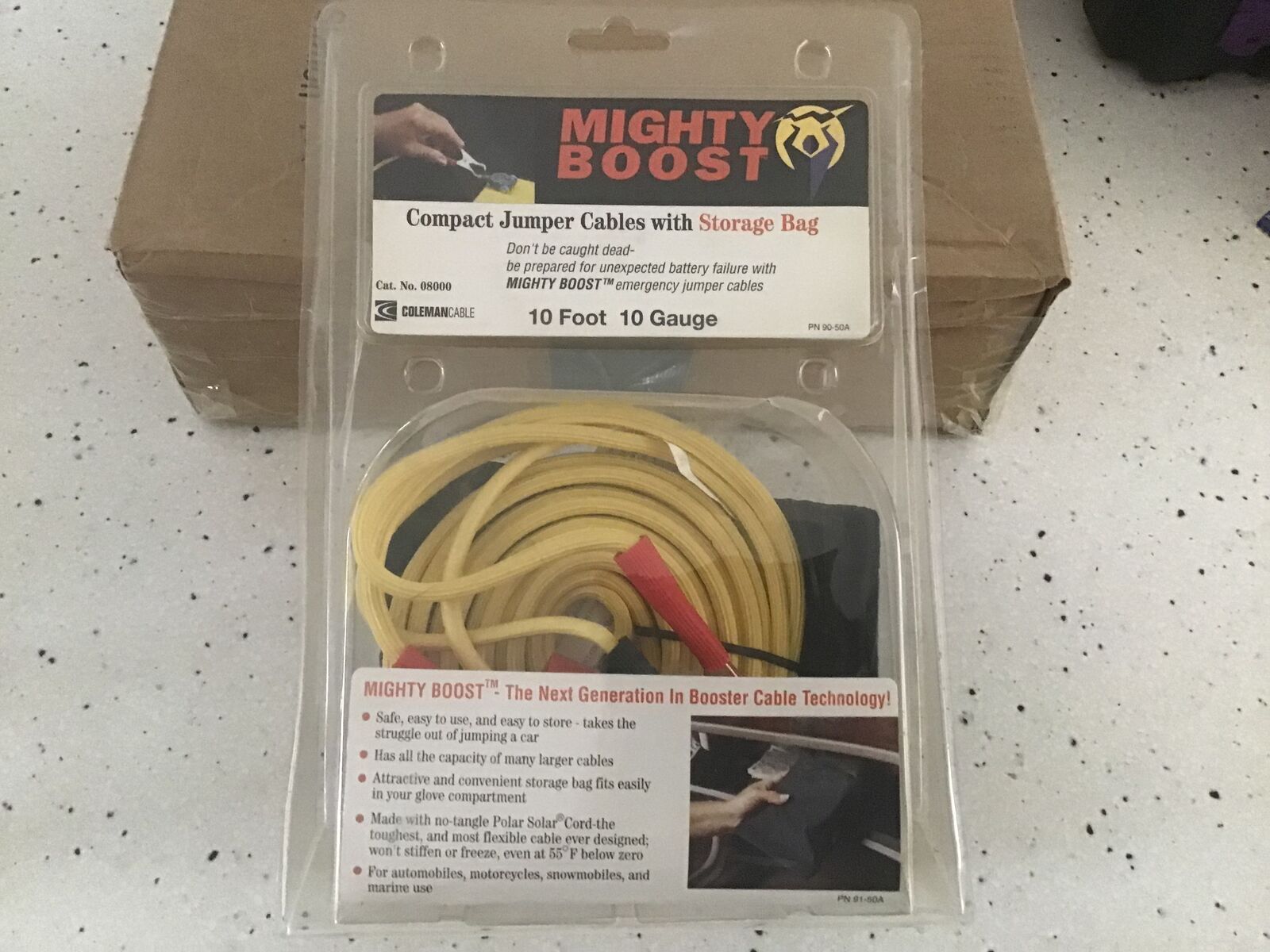 ‘Mighty Boost’ Compact Jumper Cables