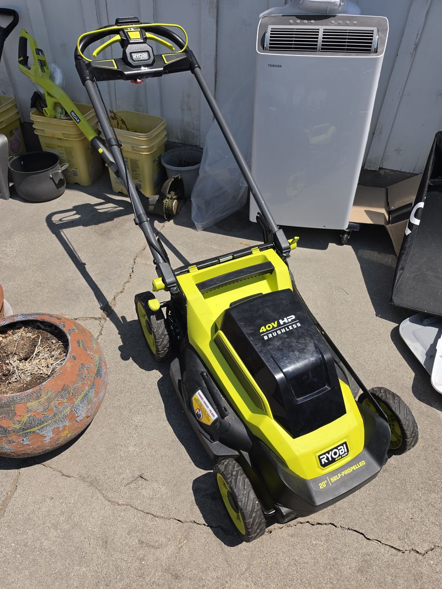 Ryobi Battery-Powered Lawn Mower