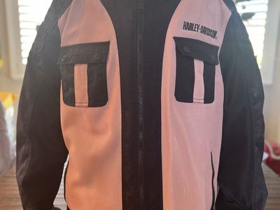 Harley-Davidson Women's 2W Zephyr Mesh Jacket w/ Zip-Out Liner Pink