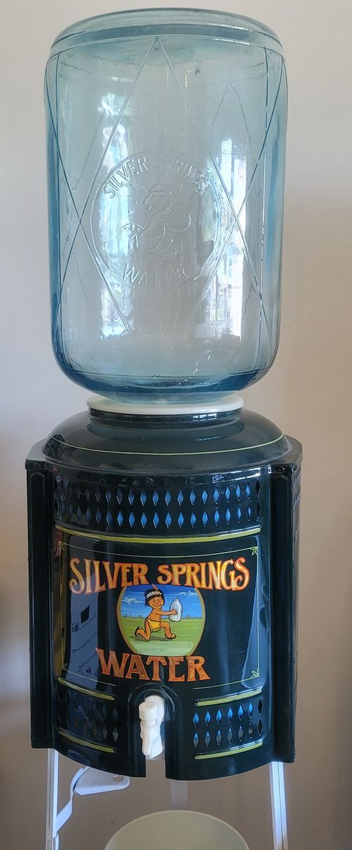 Vintage Silver Springs Water Cooler