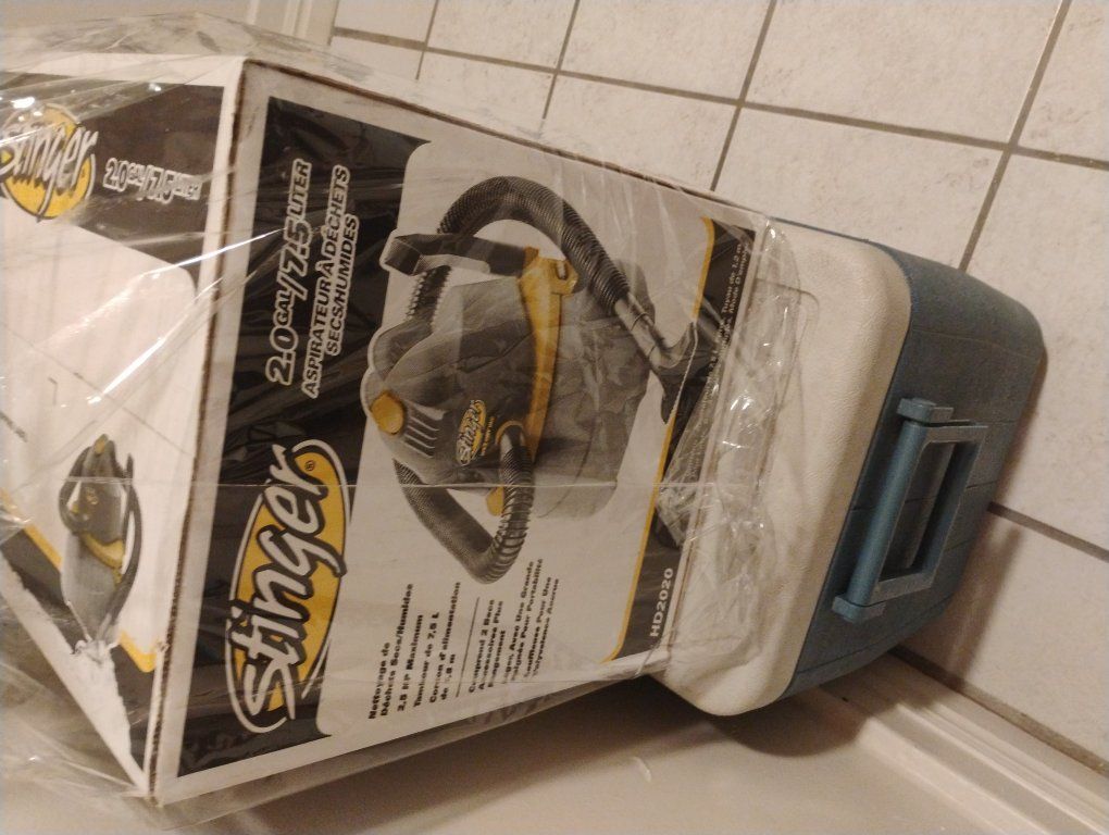 stinger wet/dry vacuum