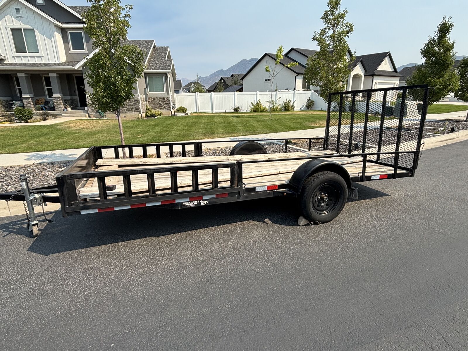 7x15 ft Workhorse Trailer