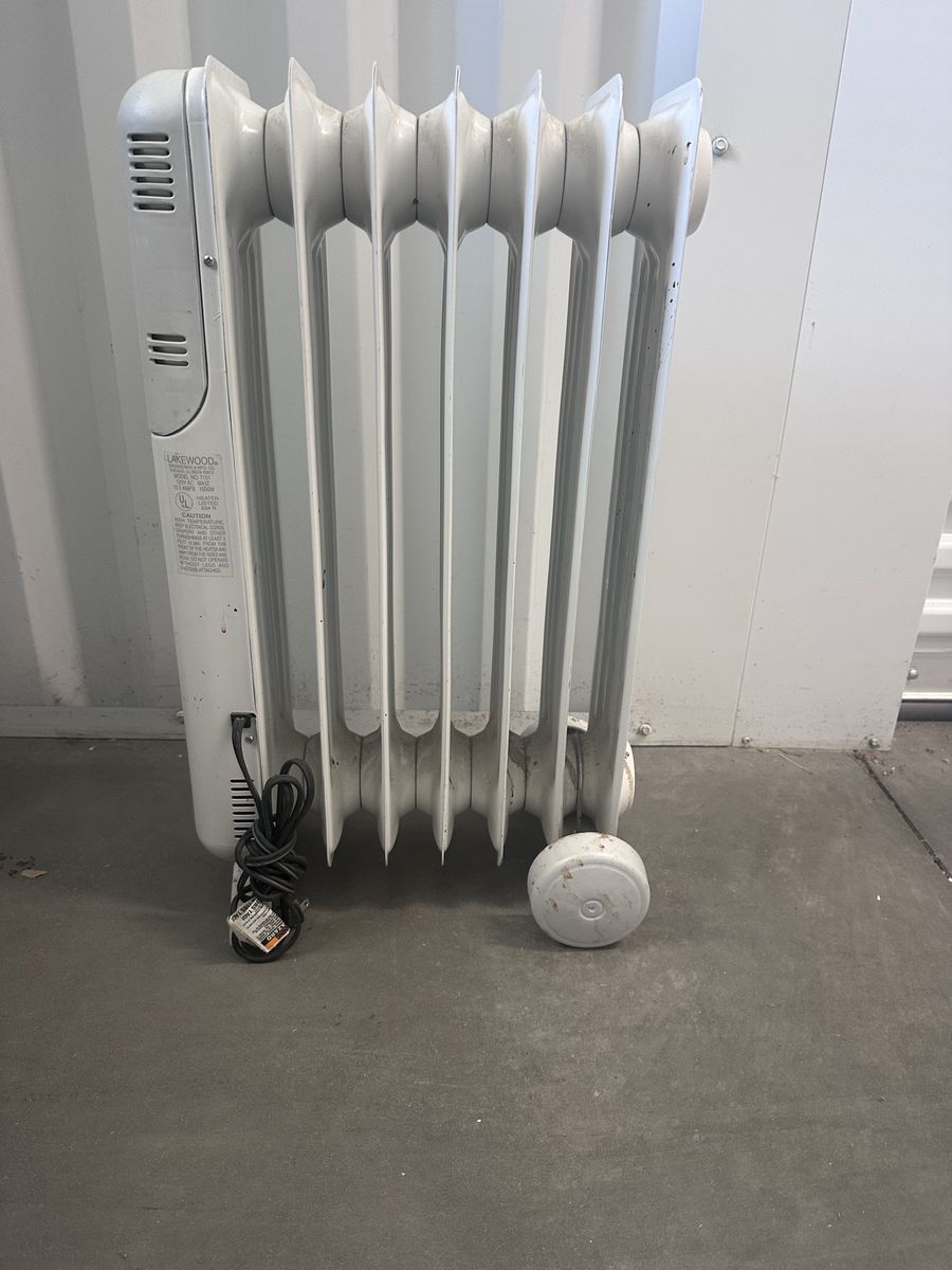 Portable electric heater