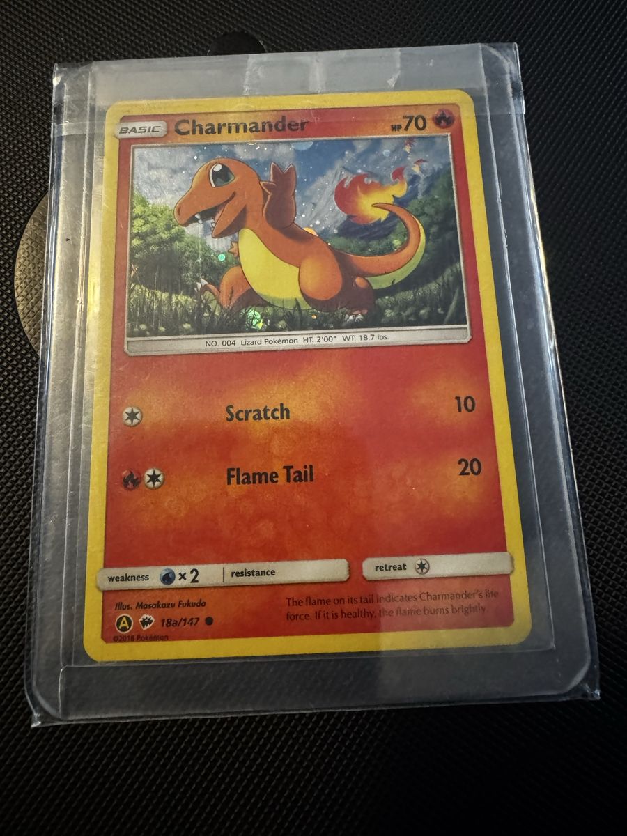 Charmander Holo Promo 18a/147 Pokémon Card Dragon Majesty