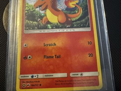 Charmander Holo Promo 18a/147 Pokémon Card Dragon Majesty