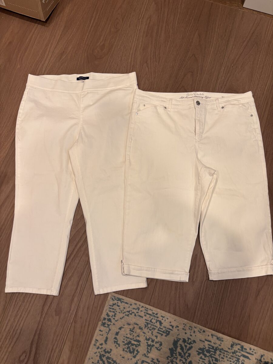 Womens White Pants $5 Each See Description