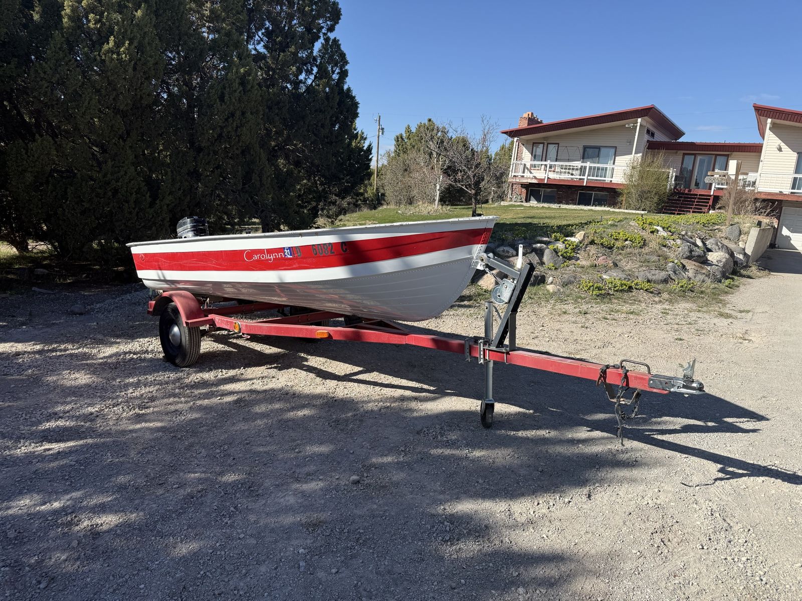 14 Ft  Aluminum Fishing Boat