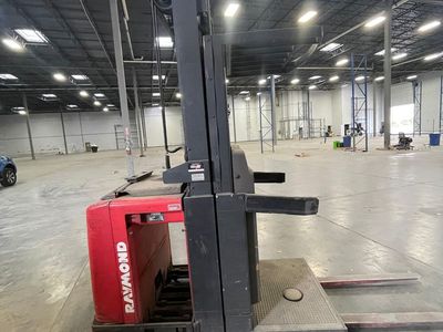 Raymond EAS1-OPC30TT Electric Standing Forklift - 3000lb Capacity