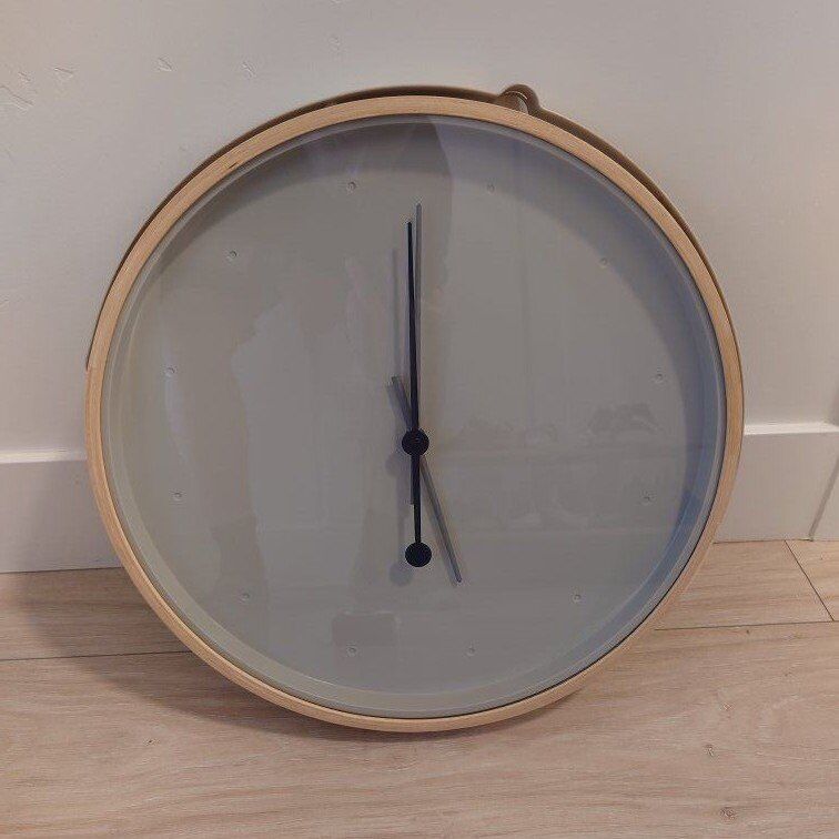 IKEA Wall Clock "ROTBLÖTA"
Wall clock, ash veneer/
