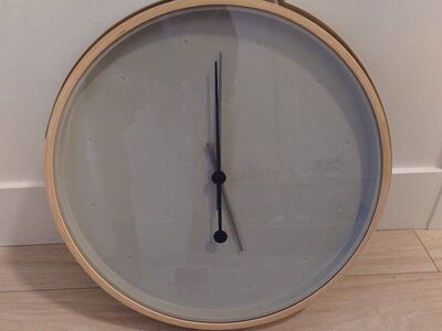 IKEA Wall Clock "ROTBLÖTA"
Wall clock, ash veneer/