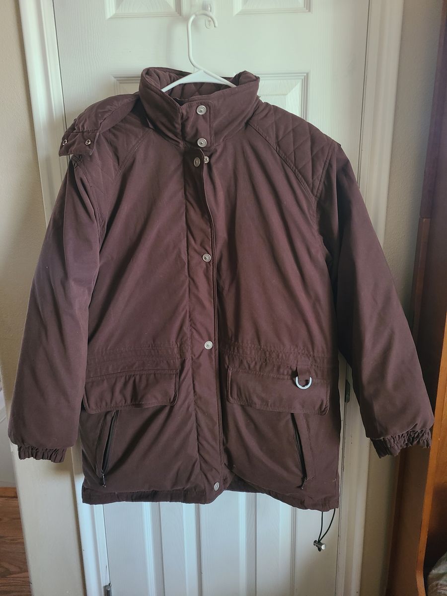Women's Large Brown Down Coat