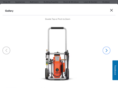 Husqvarna 2300-PSI 1.2-GPM Cold Water Electric Pressure washer NEW