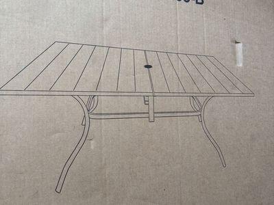 Outdoor Patio Dining Table