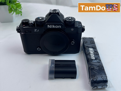 Nikon Z f Mirrorless Digital Camera Body Only 24.5MP 4K Black FX Format Zf