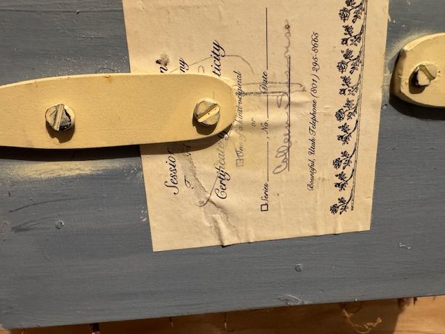 decorative wooden birdhouse / garden ornament,