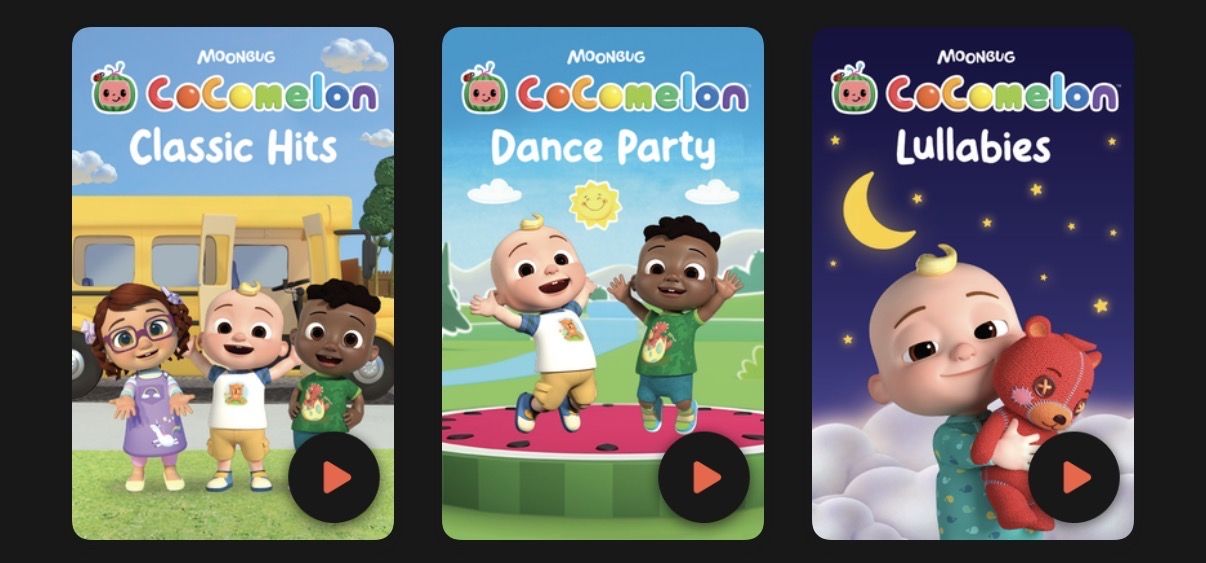 3 Cocomelon Yoto Cards $10