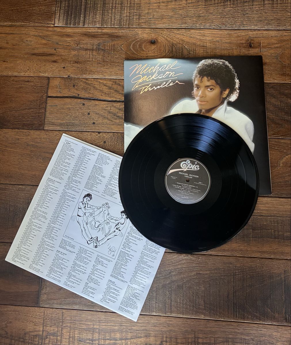 Michael Jackson Thriller Vinyl Record LP Album
