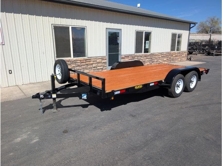 2026 Big Bubba's Trailers 83x16' 4' Tandem Axle Car Trailer 7K - Pkg 2