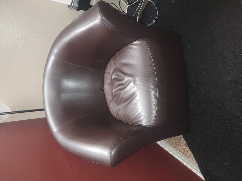 Brown Leather Chair