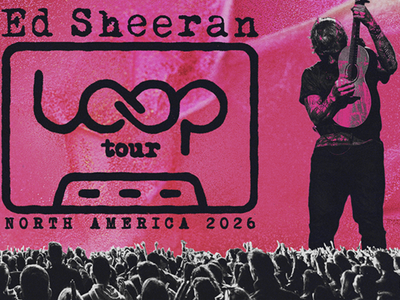 Ed Sheeran Las Vegas Tickets – Section C131 Row 21 – 4 Seats Together