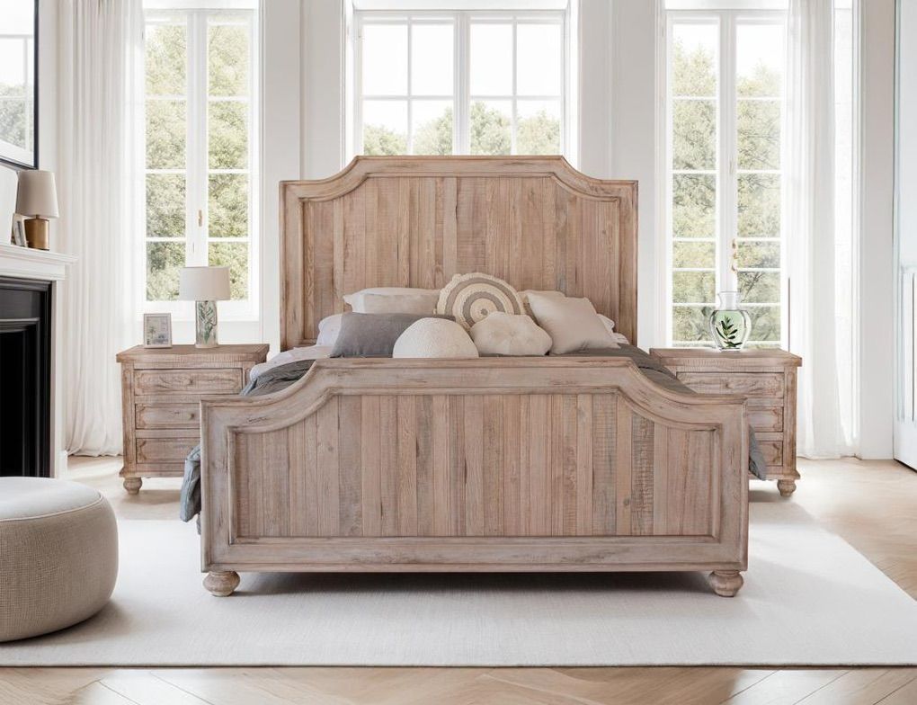 BRAND NEW! Solid Mango Wood King Bedroom Set