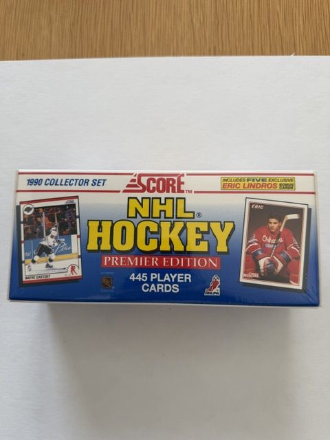 1990 Score "Premier Edition" Hockey Card set