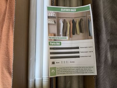 Closet Extension Rods