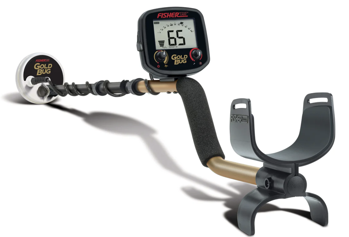 Fisher Research Labs Gold Bug Tracker Metal Detector with Digital Target ID Display