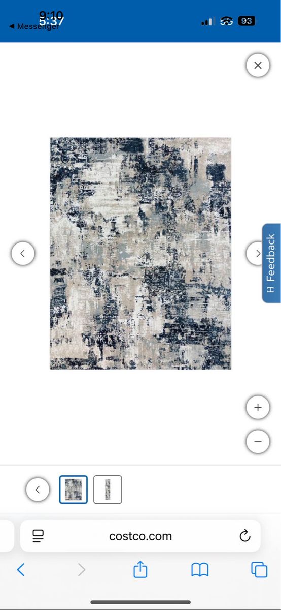 Thomasville Area Rug Otello Blue 8’ x 10’