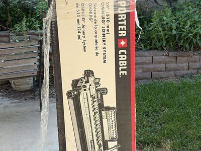 PORTER-CABLE 77240 24" OmniJig Joinery System - Self-Aligning Template & Router Bit Depth Stops