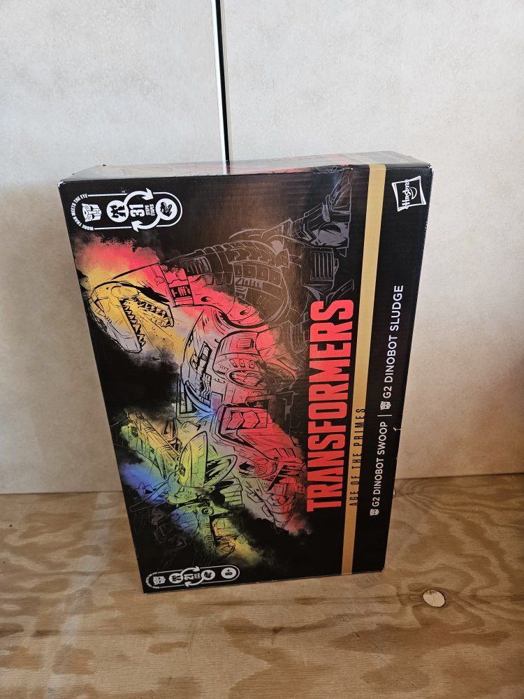 Transformers Age of the Primes G2 Dinobot Swoop & G2 Dinobot Sludge Action Figure Set