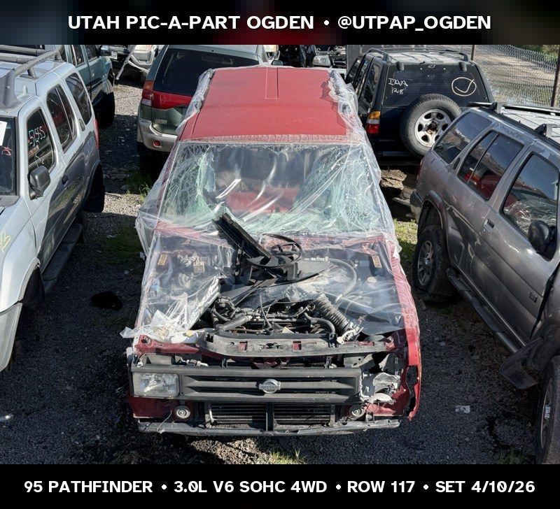 1995 Nissan Pathfinder Parts - UTPAP Ogden