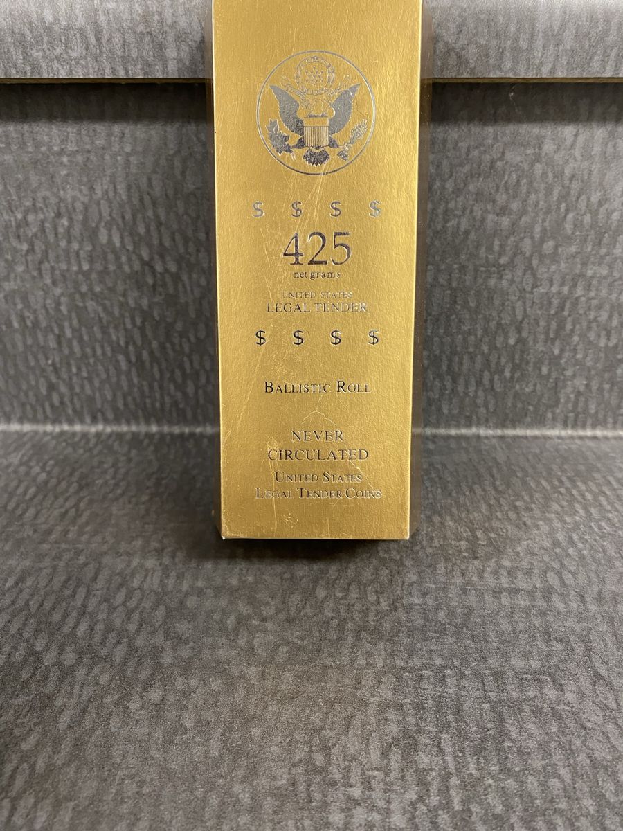 Uncirculated Ballistic roll of Dollars
